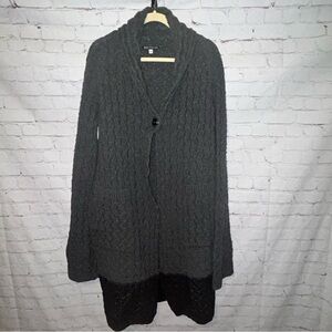 Patrizia Pepe cardig sweater duster size U/U.S. 6-8‎